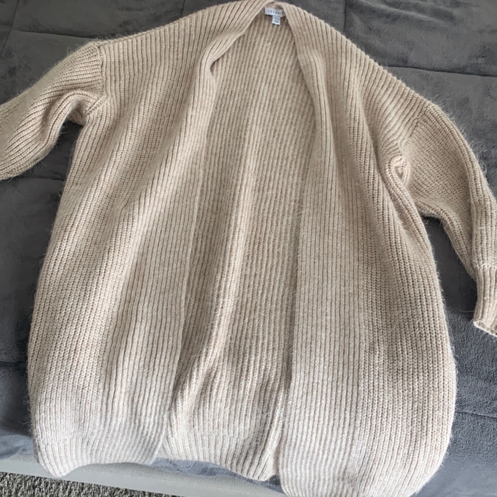 Long oversized top shop cardigan